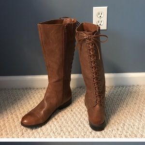 Jessica Simpson leather boots